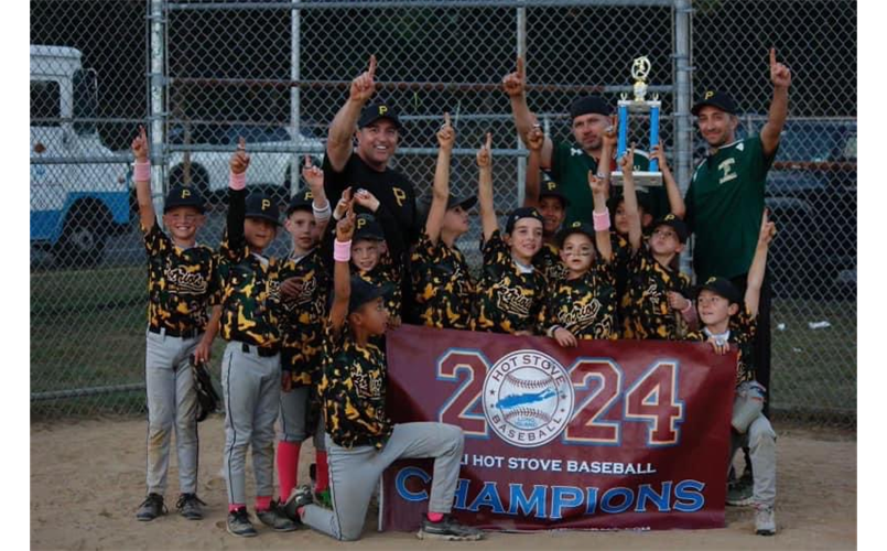 8U Patriots Green - 2024 Hot Stove Oktonberfest Champs!!!